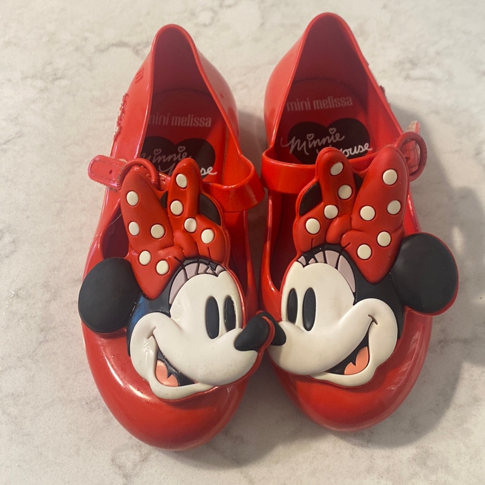 Mini Melissa Minnie Mouse shoes